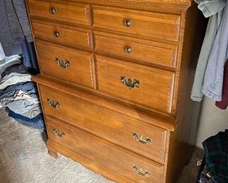 Country Maple 3-Drawer Dresser 40x32x18in HxWxD