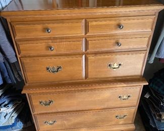 Country Maple 3-Drawer Dresser 40x32x18in HxWxD