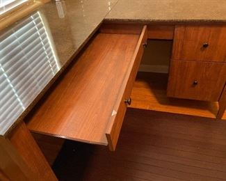 Contemporary Corner Desk 31x53x59 & 59 HxWxD