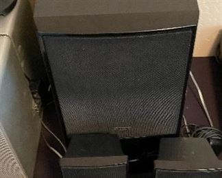 Sony 5 piece surround sound speakers