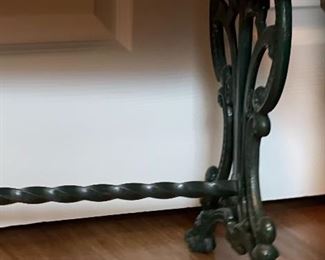 Cast Iron Bench Legs 16x12x24in HxWxD