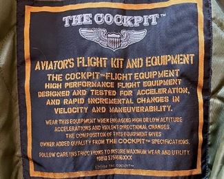 Cockpit B-15D Jacket Airforce jacket Replica 3XL