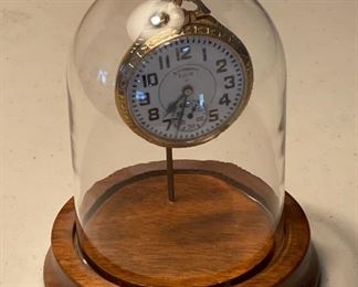 Elgin 571 Railroad Pocket Watch 10K Gold Fill