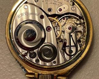Elgin 571 Railroad Pocket Watch 10K Gold Fill