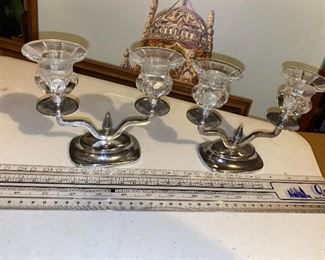 Metal Candle Holders $12.00