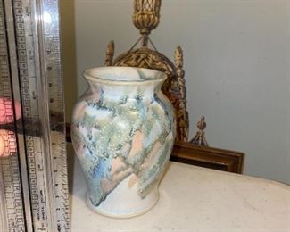 Signed Art Pottery Vase $8.00