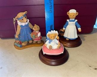 Dept 56 The Upstairs Downstairs Bears $6.00 for the 3