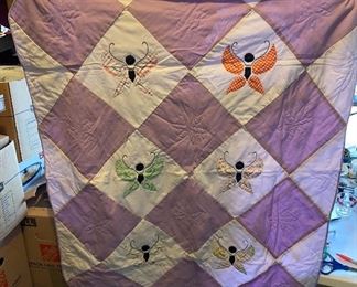 Butterfly Small Quilt $15.00