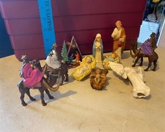 All Nativities Pieces Shown $14.00