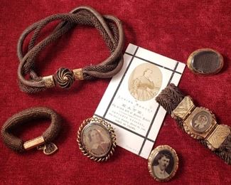 Victorian Mourning Jewelry Collection