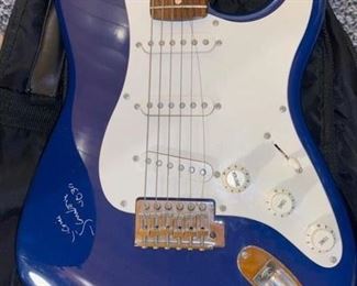 Fender Squire signed by Richie Sambora from Bon Jovi