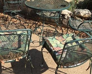 Dozens of pieces of lawn furniture 