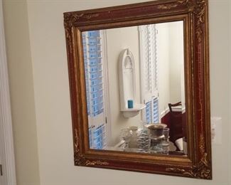 1 of 2 matching mirror