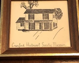 Cranford Historical Society Museum Drawing