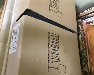 Reidel Wine Glasses (2 boxes / 2 per box) $ 68.00 each.