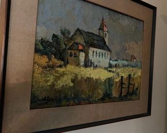 Church painting - this is so well done!!!  