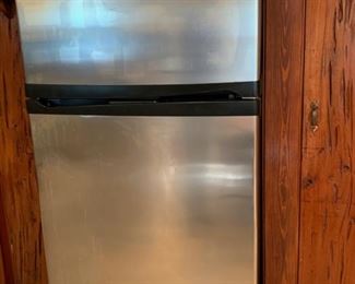 Whirlpool Stainless Steel Refrigerator - $150.