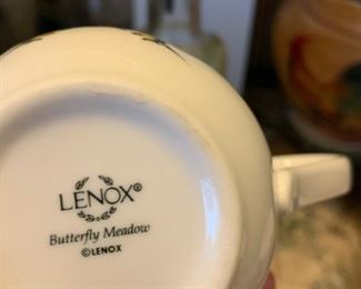 Lenox Butterfly Meadow - set of 6 mugs - $15