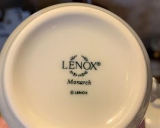 Lenox Monarch Butterfly mugs - set of 4 - $12