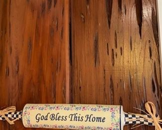 God Bless this Home wall hanging - $10