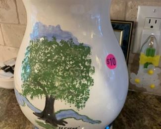 Le Chene Handpainted Container - $10