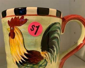 Rooster Mug - $1