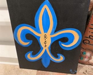 Who Dat Painting - $2