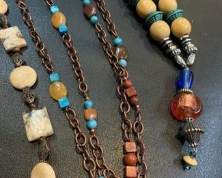 Close up of $4 necklaces