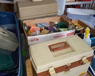 Fishing Boxes and Equipment