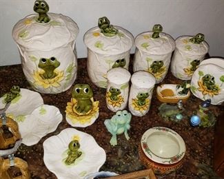 Some of the frog collection