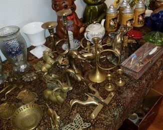 A large Brass Collection