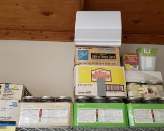 Lots of Canning Supplies 