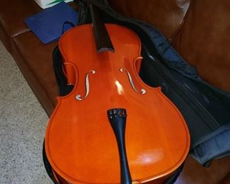 Cello in the making