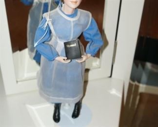 BELLE 18"porcelain AMISH doll