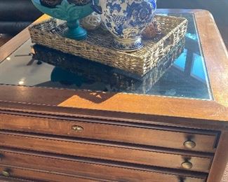 Display Coffee Table w/ Drawers