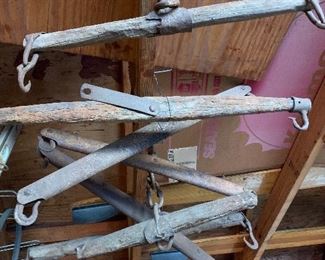 single tree wood yokes