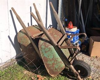 wheelbarrows