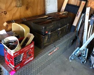 crossover truck tool box, trunk