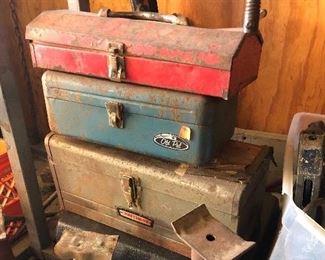 toolboxes, jack stands