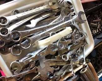 sockets, wrenches...