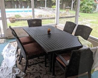 Sunbrella dining set