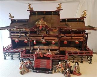 Japanese Girl's Day Palace doll house