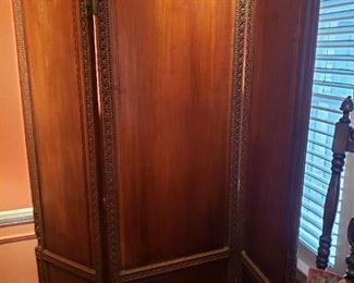 wooden screen room divider