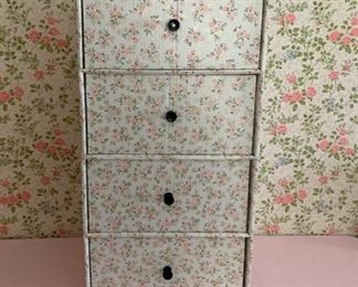 CLEARANCE!!!  $3.00 NOW, WAS $10.00...............Storage Drawers 26" tall (P780)
