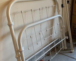 Wrought iron bed frame