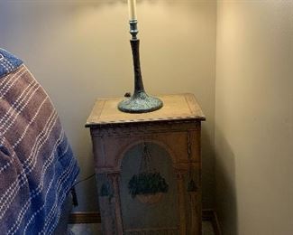 Night Stand and lamp