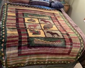 Afghans and entire bed sets for king and queen beds