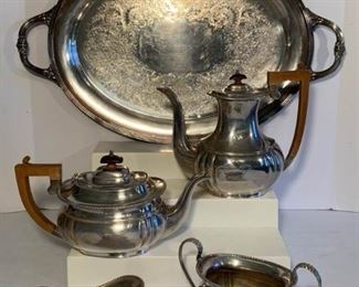 Art Deco Coffee Tea Service