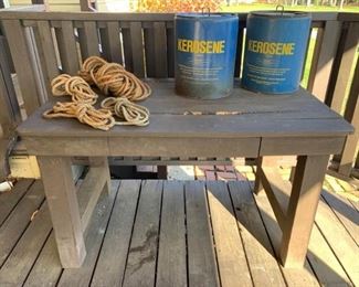 Garage Outdoor Utility Table