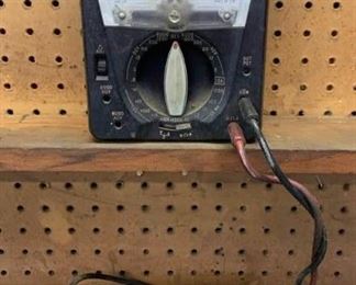 RARE Triplet Analog Electric Tester